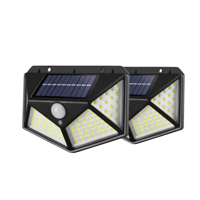 Luminária Solar Led Com Sensor de Presença  [ECONOMIZE ENERGIA]