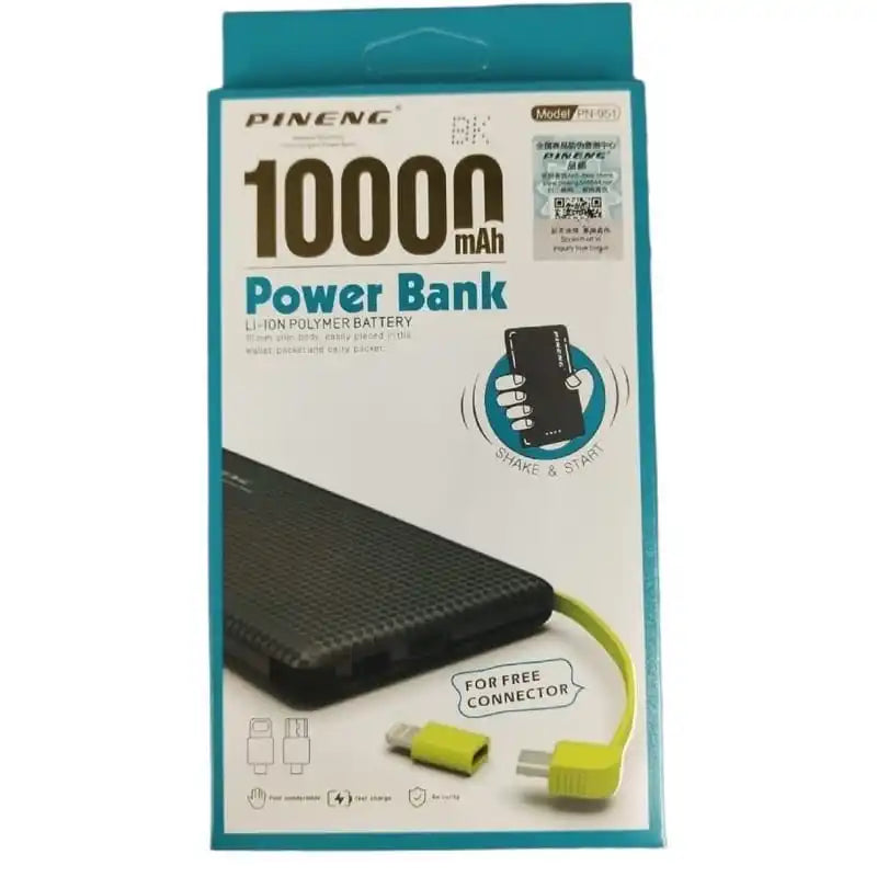 Carregador Turbo Portátil 10000Mah